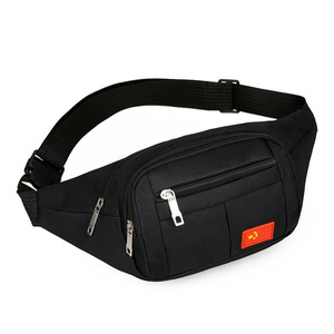 New Lightweight Men's Nylon Fabric Waistpack Leisure Sports Travel Chest Bag Portable Fashion One Shoulder Crossbody <b>Backpack</b> - Product Image 2