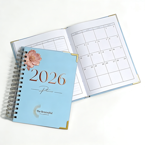 Cuaderno de Notas con Logotipo Grabado en Relieve, Diseño Personalizado, Impresión y Encuadernación en Espiral, Gran Venta - Product Image 4