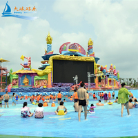 Conception de parc aquatique Construction Piscine Wave Machine Wave-simulateur à vendre Parc aquatique Amusement