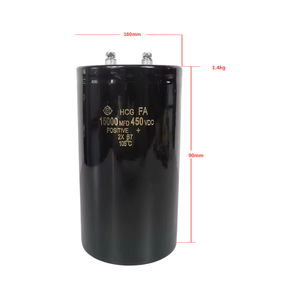 Condensador Electrolítico de Aluminio de Alto Voltaje con Terminal de Tornillo ELECTROCOD Profesional, 15000uF 450V, para Lámpara de Xenón IPL BBL de Belleza - Product Image 2