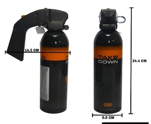 Venta al por mayor de spray de gas pimienta para defensa personal, alcance de hasta 35 pies, seguridad para excursionistas y viajeros. - Product Image 2