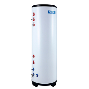 WOK usine de vente au détail en acier inoxydable <span class=keywords><strong>200L</strong></span> <span class=keywords><strong>chauffe</strong></span>-<span class=keywords><strong>eau</strong></span> avec double serpentin pour pompe à chaleur pour l'<span class=keywords><strong>eau</strong></span> chaude domestique utilisant - Product Image 2