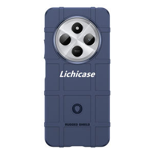 Lichicase เคสซิลิโคนนิ่มสีทึบแบบเรียบง่ายสำหรับ14C สีแดงฝาหลังกันกระแทกดีไซน์ใหม่ - Product Image 6