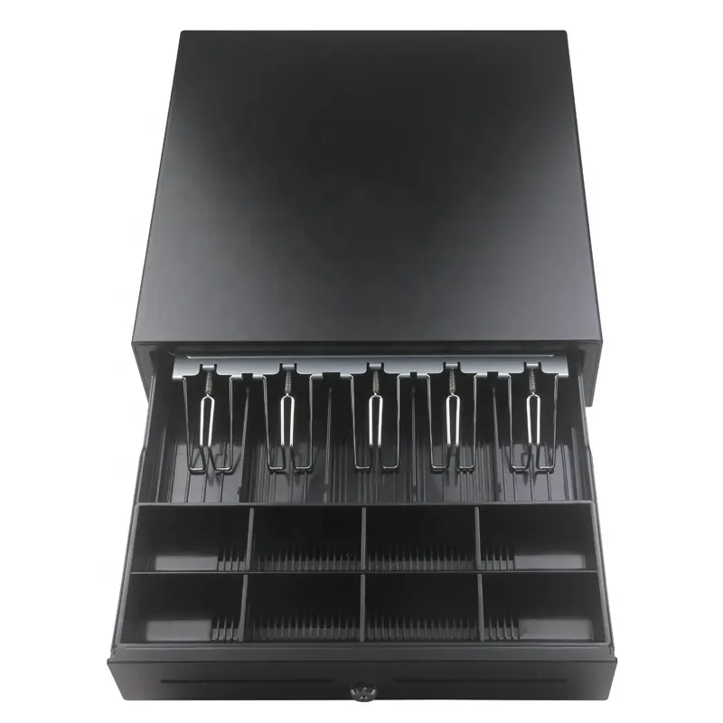 405mm width cash box pos system cash register drawer for checkout counter retail/ coffee shop counter