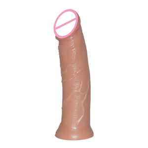 6.6 ''Super realistico PVC Dildo per coppia masturbatore nero Dildo con ventosa prezzo a buon mercato Dildo - Product Image 4