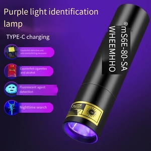 Torcia <span class=keywords><strong>UV</strong></span> Elius di Alta Gamma 365nm per Ispezione Banconote e Rilevamento Animali Domestici, IP65 Ricaricabile - Product Image 3