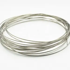 Pure titanium wire and nitinol shape memory alloy wire for glasses frames and custom shape