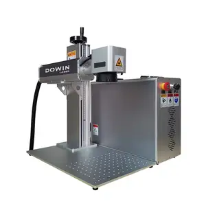 JPT mopa M7 60w 100w fiber laser marking machine logo brands numbers laser engrave on ss316 stainless steel