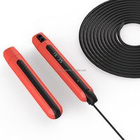 Cuerda de Saltar de Fitness RS100 de Plástico al por Mayor - Carga USB, 2.8m, Sensor de Peso, Portátil, Ajustable, Electrónica, para Boxeo
