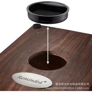 Wooden Pet Urn Rectangle Embossed Floral Pattern Solid Wood Commemorative Cremation <b>Memorial</b> <b>Box</b> Shandong Made - Product Image 3