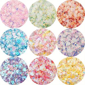 กลิตเตอร์ PVC รูปทรงผสม 20 กรัม ขนาด 5-15 มม. แบบไม่สม่ำเสมอ สำหรับตกแต่งสไลม์ งานปาร์ตี้ และทำเล็บ - Product Image 2