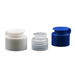 Vis 20mm 24mm 28mm couvercles de bouteille couvercle en plastique disque bouchon supérieur flip top cap bouchons en plastique