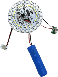 ชุดโคม<span class=keywords><strong>ไฟ</strong></span>ตั้งโต๊ะพร้อมแผง<span class=keywords><strong>วงจร</strong></span>พิมพ์ ชาร์จผ่าน USB โมดูล LED DIY อุปกรณ์เสริม สวิตช์สัมผัสหรี่แสงได้ โคมไฟห้องนอน โคมไฟกลางคืน ชุดสมบูรณ์แบบ ทันสมัย - Product Image 1