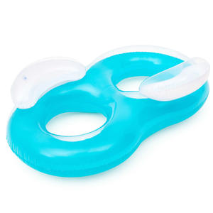 <span class=keywords><strong>Bestway</strong></span>-Colchón de Aire <span class=keywords><strong>Inflable</strong></span> para Cama de Agua, Almohada Doble Original, Anillo Flotante en Forma de 8, 43009 - Product Image 4