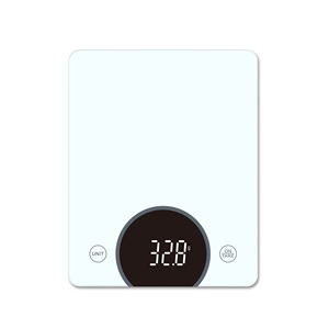 Hàng hóa lớn hơn Thiết kế mới 10kg xách tay thông minh kỹ thuật số đo quy mô thủy tinh thực phẩm Trọng lượng quy mô với LED hiển thị cho nhà <span class=keywords><strong>b</strong></span>ếp sử dụng - Product Image 1