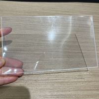 Manchons de billets de banque en PVC transparent dur 180*105mm