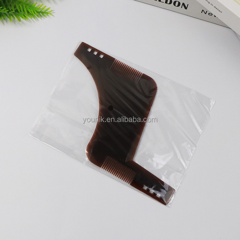 Beard comb brown opp bag 24.6g