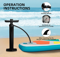Planche de surf gonflable tout terrain, personnalisée, bon marché, planche de surf, sap, sub, stand up paddle board