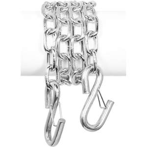 Crochet en S de connexion pour remorque G30, chaîne de remorquage soudée de sécurité de niveau G30, zinc, usines chinoises, remorquage de véhicules, Grade 01, Grade 30, Grade 43, sécurité remorque - Product Image 1