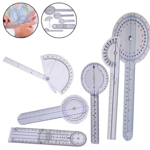 6 Cái/bộ Spinals Goniometer Thước Đo Góc Sử Dụng Đa Thước Đo Góc Y Tế Thước Đo Cột Sống 360 Độ 180 Độ - Product Image 2