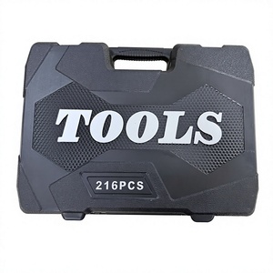 Juego de 216 Piezas de Llaves de Tubo y Puntas de 1/4", 3/8" y 1/2", Juego de Herramientas para Reparación de Automóviles, Herramientas para Mecánicos - Product Image 2
