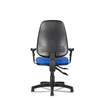 Chaise de bureau moderne en nylon avec dossier en tissu, assise en mousse moulée, base pivotante, plusieurs couleurs, chaise d'ordinateur pour invité ou manager