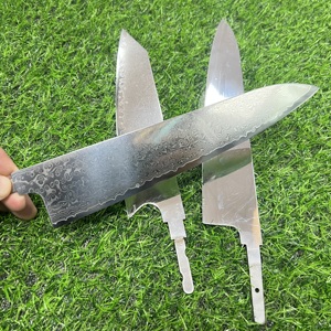 Cuchillo Gyuto de Damasco con Hoja de 8-9 Pulgadas de la Serie Premier de WB Cutlery, Hoja de Cuchillo de Chef de Damasco, Hoja de Cuchillo Kiritsuke en Blanco - Product Image 3