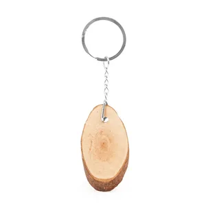 Portachiavi Bellegra in legno, gadget ecologici - Product Image 2