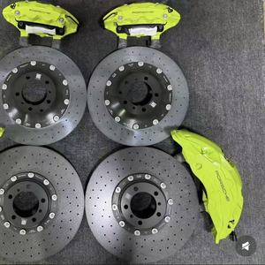 Kit de Caliper de Freno Grande de 10 Piezas Color Amarillo para Porsche 718 <span class=keywords><strong>2.0</strong></span> Cayman 2018 <span class=keywords><strong>en</strong></span> Rines de 20-22 Pulgadas, BMW M5 F90 M3 G80, Audi RS4 RS6 - Product Image 3