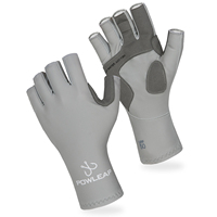 Gants de pêche sans doigts à séchage rapide UPF50+ protection solaire, qualité supérieure, prix de gros abordable