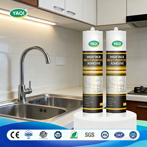 Precio de Fábrica al por Mayor de Sellador de Polímero MS <span class=keywords><strong>para</strong></span> Construcción, Bajo Módulo, Resistente a la Intemperie, Fuerte Adhesión, Sin Necesidad de Imprimación - Product Image 1