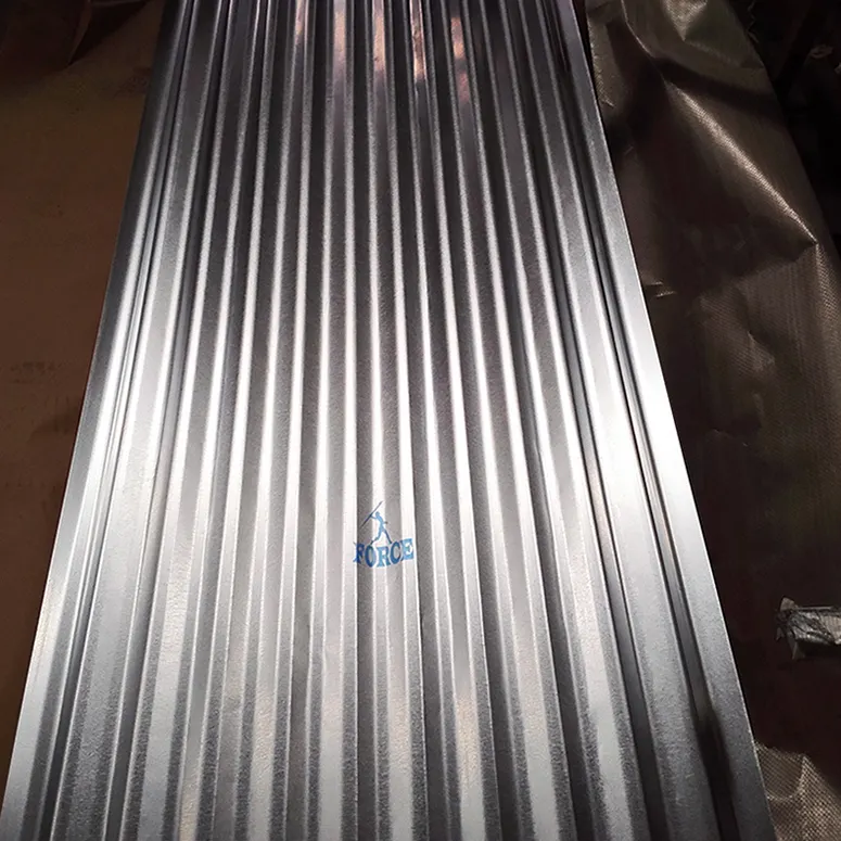 Baumaterialien 0,7 mm Galvanisiertes Deckdach Stahl Wellblech Metallboden Stahl Deckplatte für Betonplatte