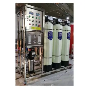 Sistema de filtro de água Ro para purificação e engarrafamento de produtos minerais