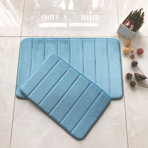 שטיח אמבטיה פלנל מעובה מרופד סופר רך סופג ללא החלקה ייבוש מהיר ניתן לכביסה במכונה שטיח אמבטיה לאמבטיה ומקלחת - Product Image 6