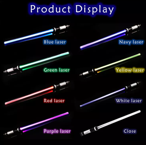 <span class=keywords><strong>Sabre</strong></span> <span class=keywords><strong>Laser</strong></span> <span class=keywords><strong>rétractable</strong></span> 2 en 1 avec son épée <span class=keywords><strong>Laser</strong></span> LED colorée clignotante, jouet épée lumineuse pour enfants - Product Image 3