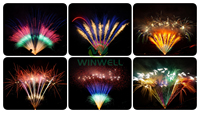 Système d'effets de scène pyrotechniques froids, allumeur électrique écologique en plastique pour feux d'artifice de mariage
