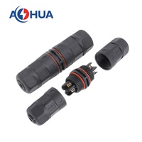 M20 L Tipo 4 Pin Exterior IP68 Tipo de tornillo Conector de cable de alimentación impermeable para iluminación LED