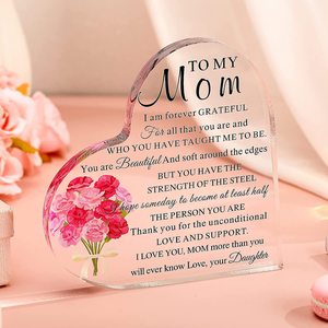 Factory Stock Acrylic Gift Birthday Home Decor Friendship Gifts for Women Personalised Engagement Engaged Special Acrylic Craft