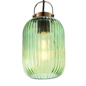Green Round <strong>Glass</strong> <strong>Lampshade</strong> for Pendant Light - Product Image 2