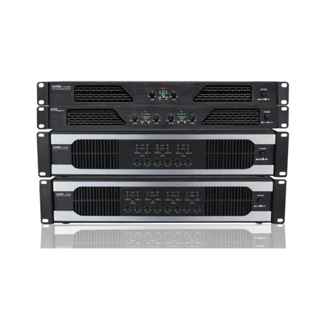 Stage Pro Sound Standard Master 2 Channel Professional Audio Karaoke Power Amplifier 1000w Stereo Digital 1u d Class Amplifier