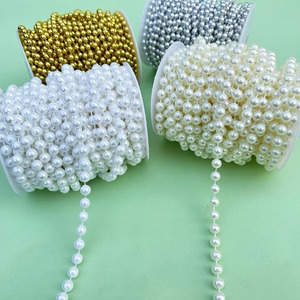 Phụ kiện trang trí đám cưới tự làm, chuỗi ngọc trai, dây dẫn đường, rèm kết nối, đạo cụ cưới thanh lịch - Product Image 6