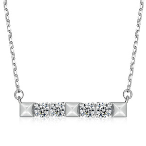 Bijoux en argent 925 personnalisables, collier, bagues et boucles d'oreilles - Product Image 4