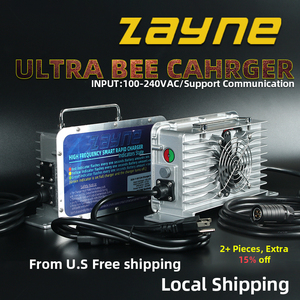 Chargeur étanche ZAYNE 85v 12a pour véhicule tout-terrain électrique SUR-RON Ultra Bee 110v US, batterie au lithium 74V 55ah 60ah - Product Image 2