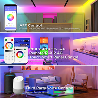 Controlador LED SP535E PWM RGBCCT IoT con Wifi, APP, Alexa, Google Home, 5050 FCOB BT, regulador de intensidad PWM para tiras de luz, DC 5-24V, 5 canales