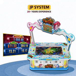 Máquina de Juego de Pesca Arcade con Tickets, Máquinas Premium que Funcionan con Monedas, Fabricante de Juegos de Disparos de Pesca con Joystick - Product Image 1