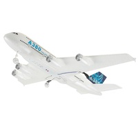 Modèle d'avion Z54 Airbus A380 à aile fixe en mousse EPP avec gyroscope intégré, 30 minutes de temps de vol, jouets électriques RC 2,4 GHz, cadeaux de loisir