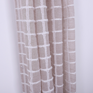 Sang trọng thêu thiết kế nhà máy tùy chỉnh Hot Bán ánh sáng trong suốt Sheer rèm cửa sổ Rèm cửa cho phòng khách - Product Image 4