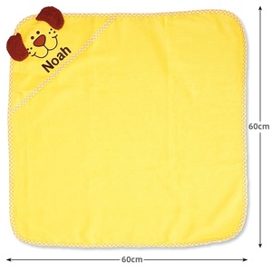 Poncho de plage pour bébé brodé sur mesure et à prix abordables couvertures à capuche pour bébé <span class=keywords><strong>serviette</strong></span> de douche portable pour bébé - Product Image 3