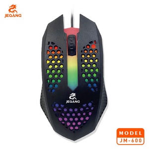 Ratón para juegos con cable, diseño hueco colorido con acabado liso resistente al desgaste para diestros, juegos móviles - Product Image 1