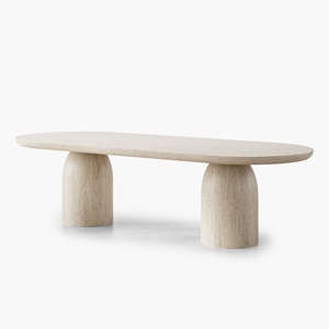 Meubles de salle à manger en bois de <span class=keywords><strong>haute</strong></span> qualité, <span class=keywords><strong>table</strong></span> rectangulaire en chêne de luxe - Product Image 6